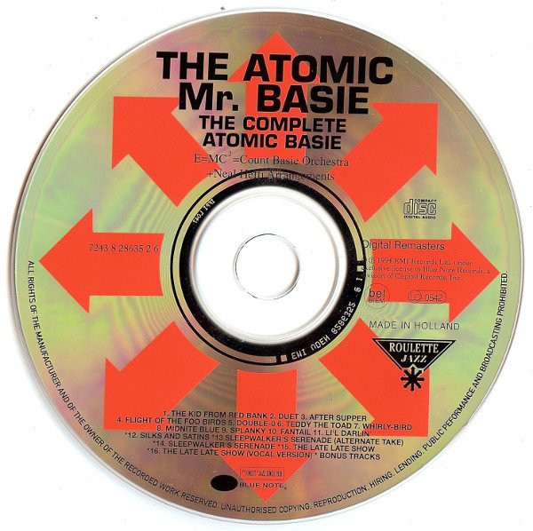 Count Basie - The Complete Atomic Basie | Roulette Jazz (7243 8 28635 2 6) - 3