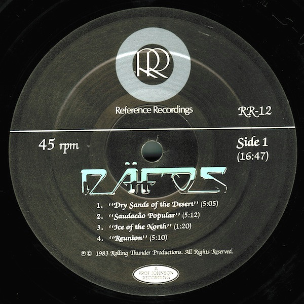 Mickey Hart , Airto Moreira , Flora Purim - Däfos | Reference Recordings (RR-12) - 4 Mickey Hart , Airto Moreira , Flora Purim - Däfos | Reference Recordings (RR-12) - 4