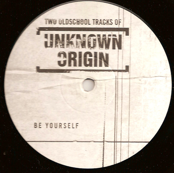 Unknown Origin - Be Yourself | Gem Records (GEM 001) - main Unknown Origin - Be Yourself | Gem Records (GEM 001) - main