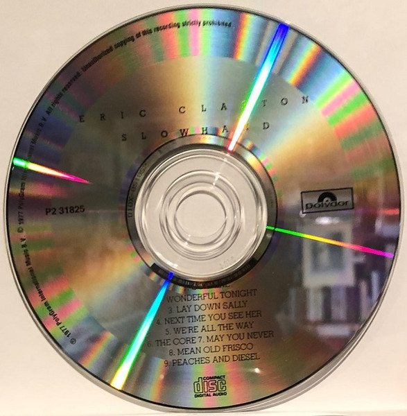 Eric Clapton - Slowhand | Polydor (P2 31825) - 2