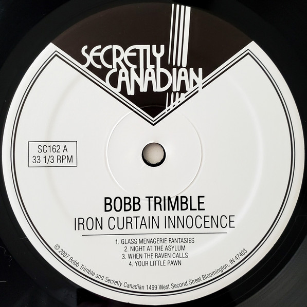 Bobb Trimble - Iron Curtain Innocence | Secretly Canadian (SC 162) - 3 Bobb Trimble - Iron Curtain Innocence | Secretly Canadian (SC 162) - 3