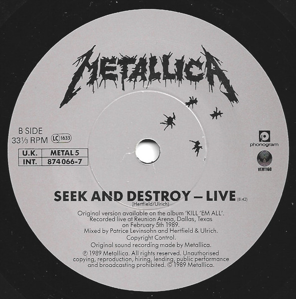 Metallica - One | Vertigo (METAL 5) - 4
