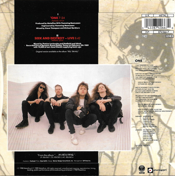 Metallica - One | Vertigo (METAL 5) - 2