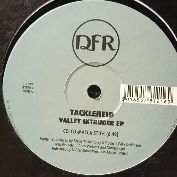 Tackleheid - Valley Intruder EP | Discfunction (DIS021)