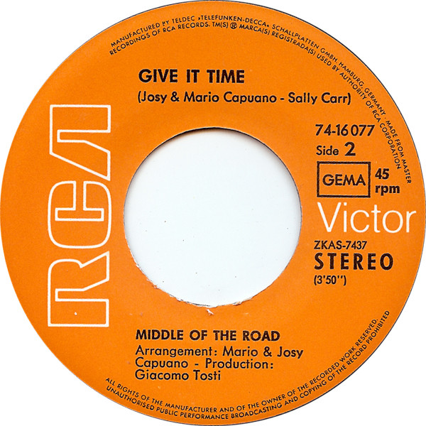 Middle Of The Road - Tweedle Dee Tweedle Dum | RCA Victor (74-16077) - 4