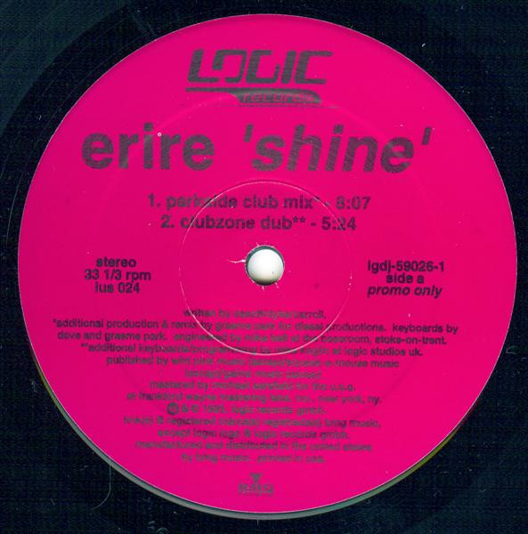 Erire - Shine | Logic Records (LUS 024) - 2