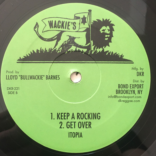 Itopia - Sunshine Love / Keep A Rocking / Get Over | Wackie's (DKR-221) - 2