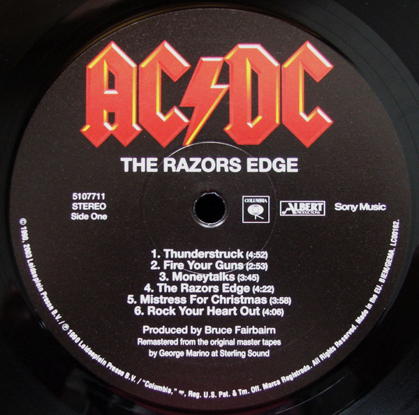 AC/DC - The Razors Edge | Columbia (5107711) - 2
