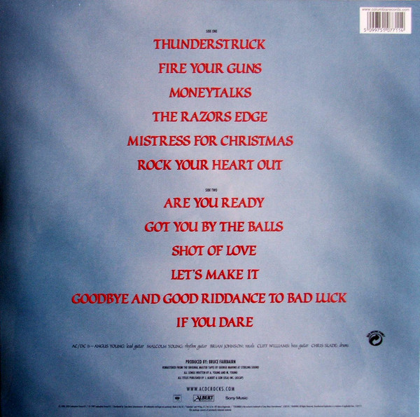 AC/DC - The Razors Edge | Columbia (5107711) - main