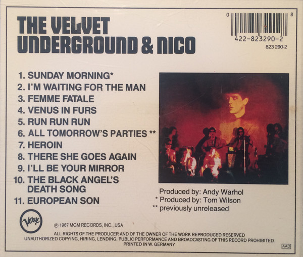 The Velvet Underground & Nico - The Velvet Underground & Nico | Verve Records (823 290 2) - 2
