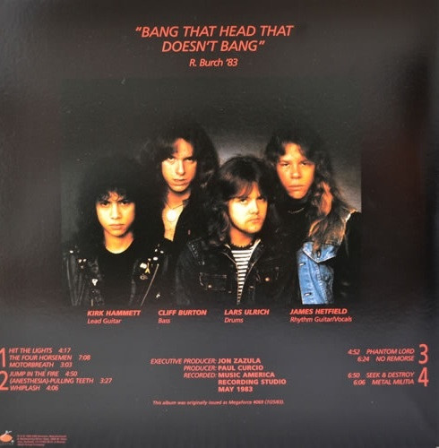 Metallica - Limited-Edition Vinyl Box Set | Rhino Records (R1 76156) - 4
