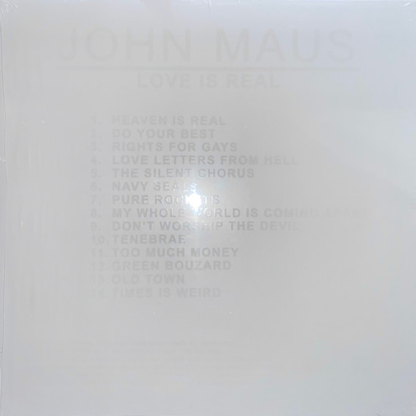 John Maus - Love Is Real | Ribbon Music (RBN073LP) - 2