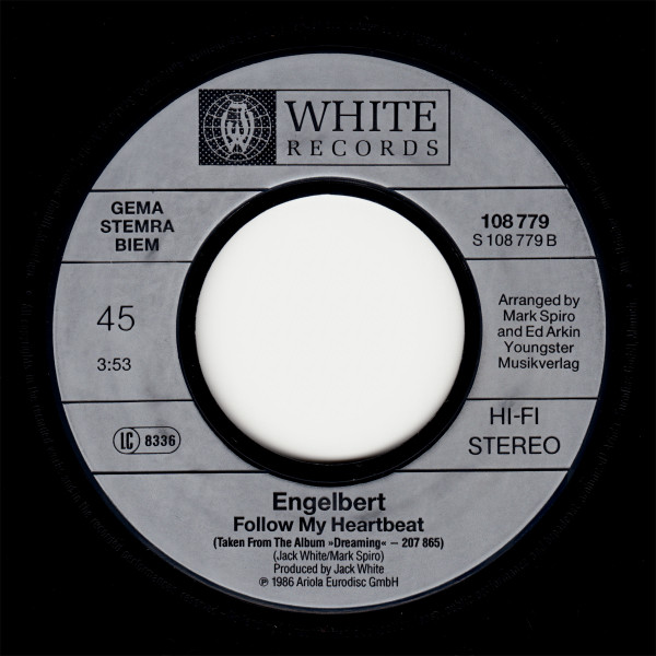 Engelbert Humperdinck - Please Release Me (Let Me Go) | White Records (108 779) - 4