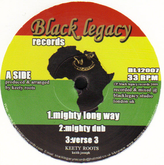 Keety Roots - Mighty Long Way | Black Legacy (BL12-007) - main Keety Roots - Mighty Long Way | Black Legacy (BL12-007) - main