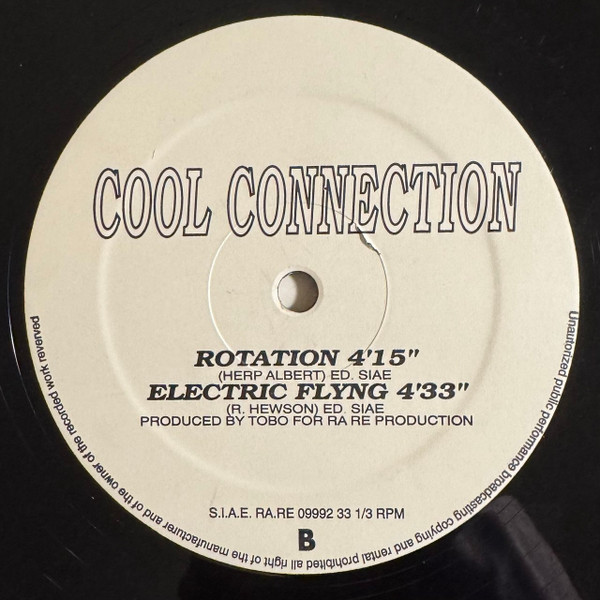 Various - Cool Connection | RA - RE Productions (RA.RE 09992)