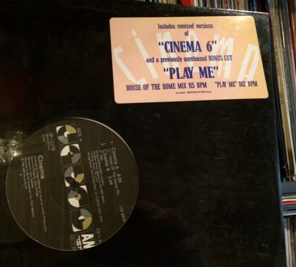 Cinema - Cinema 6 | A&M Records (SP-12276)