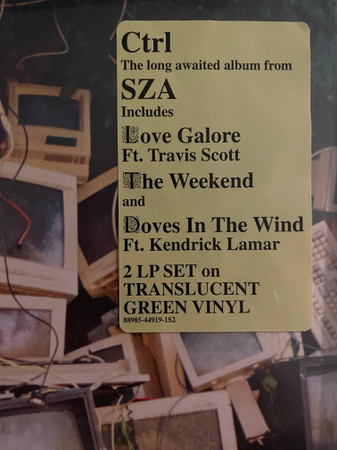 SZA - Ctrl | Top Dawg Entertainment (88985-44919-1) - 3 SZA - Ctrl | Top Dawg Entertainment (88985-44919-1) - 3