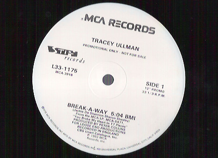 Tracey Ullman - Breakaway | Stiff Records (L33-1175) - main