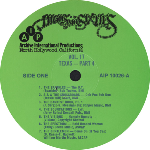 Various - Highs In The Mid Sixties Volume 17: Texas Part 4 | AIP Records (AIP 10026) - 3