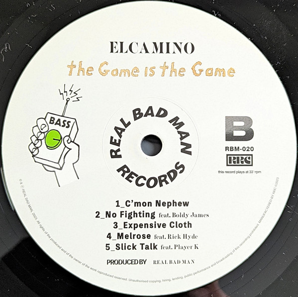 El Camino - The Game Is The Game | RRC Music Co. (RRC-055) - 4 El Camino - The Game Is The Game | RRC Music Co. (RRC-055) - 4