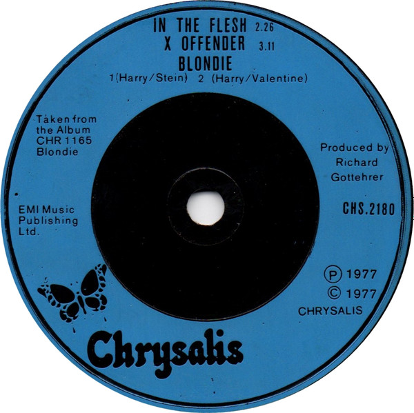 Blondie - Rip Her To Shreads | Chrysalis (CHS 2180) - 2