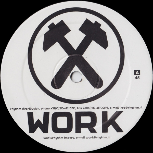 Erick E - Back To Work | Work Records (WORK 60) - 2