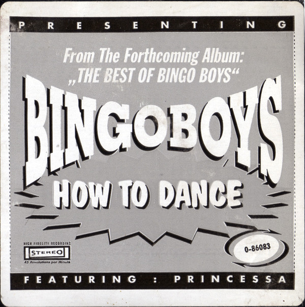 Bingoboys Featuring Princessa - How To Dance | Atlantic (0-86083) - 2