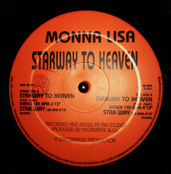 Monna Lisa - Starway To Heaven | Magma Records (MAG 00193) - main Monna Lisa - Starway To Heaven | Magma Records (MAG 00193) - main