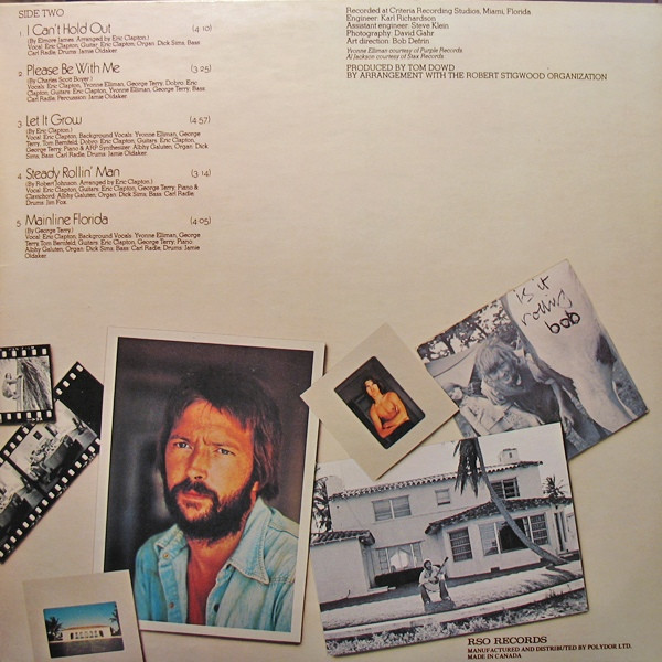Eric Clapton - 461 Ocean Boulevard | RSO (2394 138) - 3