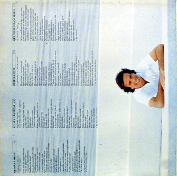 Julio Iglesias - De Niña A Mujer | CBS (S 85063) - 2