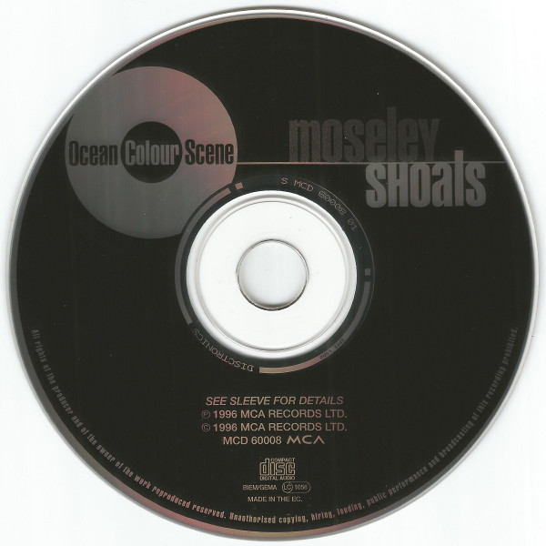 Ocean Colour Scene - Moseley Shoals | MCA Records (MCD 60008) - 3