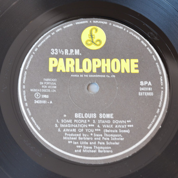 Belouis Some - Some People | Parlophone (2403181) - 3