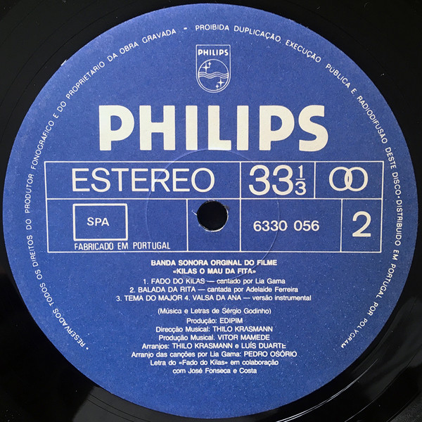 Sérgio Godinho - Kilas, O Mau Da Fita | Philips (6330 056) - 4 Sérgio Godinho - Kilas, O Mau Da Fita | Philips (6330 056) - 4