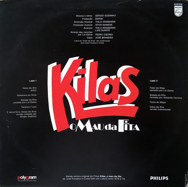 Sérgio Godinho - Kilas, O Mau Da Fita | Philips (6330 056) - 2 Sérgio Godinho - Kilas, O Mau Da Fita | Philips (6330 056) - 2