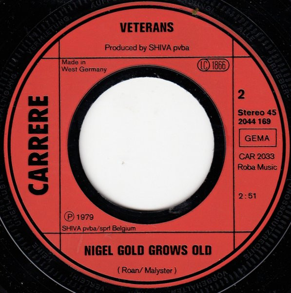 The Veterans - There Ain't No Age For Rock 'n' Roll | Carrere (2044 169) - 4