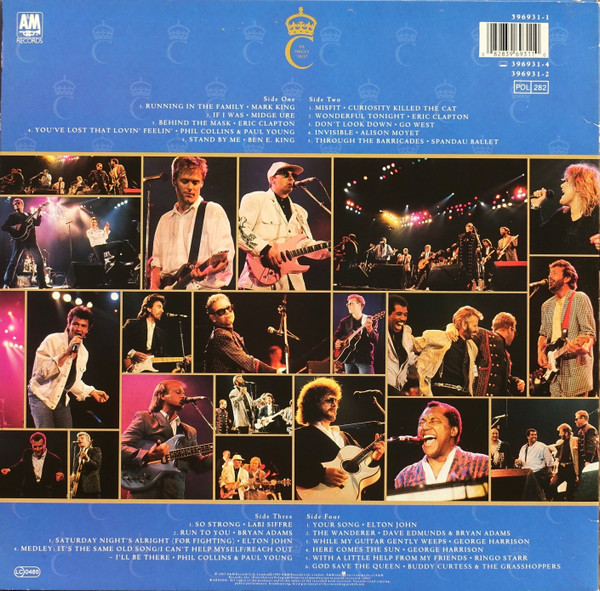 Various - The Prince's Trust Concert 1987 | A&M Records (396931-1) - 2