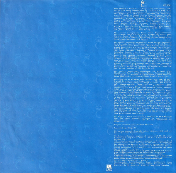 Various - The Prince's Trust Concert 1987 | A&M Records (396931-1) - 4