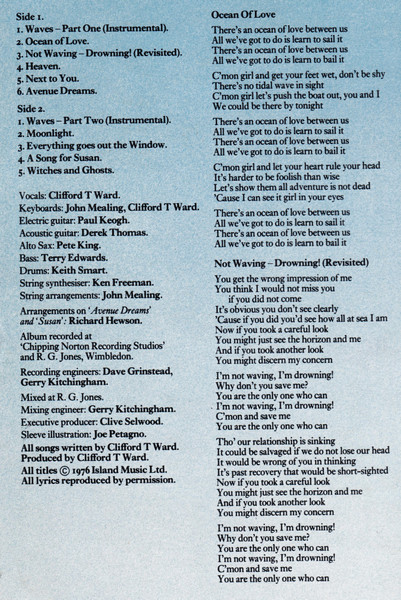 Clifford T. Ward - Waves | Philips (9109 216) - 3