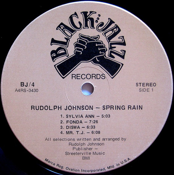 Rudolph Johnson - Spring Rain | Black Jazz Records (BJ/4) - 3 Rudolph Johnson - Spring Rain | Black Jazz Records (BJ/4) - 3