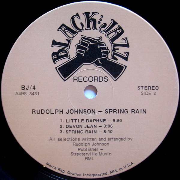 Rudolph Johnson - Spring Rain | Black Jazz Records (BJ/4) - 4 Rudolph Johnson - Spring Rain | Black Jazz Records (BJ/4) - 4