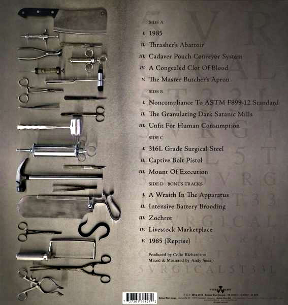 Carcass - Surgical Steel (Complete Edition) | Nuclear Blast (NB 3642-1) - 2