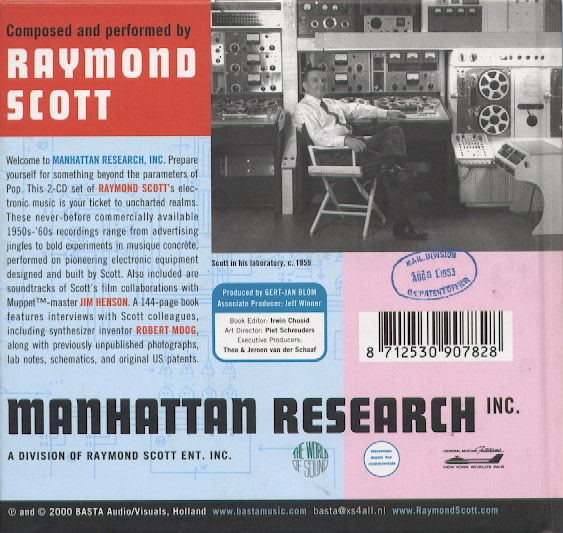 Raymond Scott - Manhattan Research Inc. | Basta (30-9078-2) - 2 Raymond Scott - Manhattan Research Inc. | Basta (30-9078-2) - 2