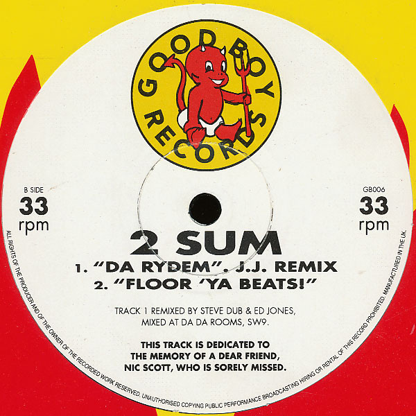 2 Sum - Floor 'Ya! | Good Boy Records (GB 006) - 2