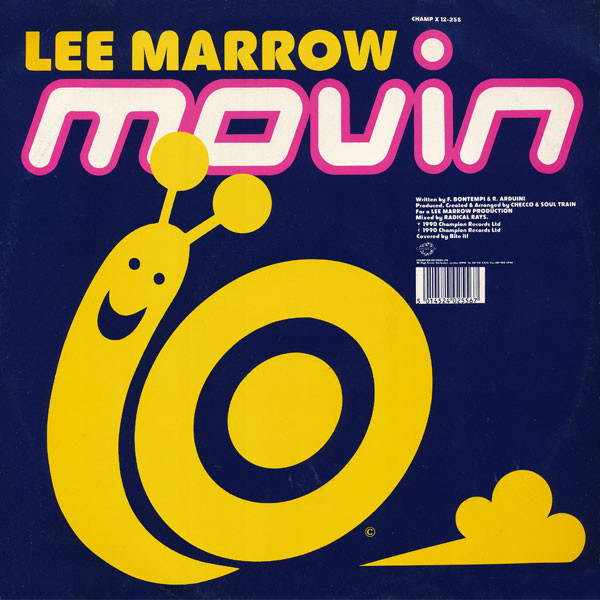 Lee Marrow - Movin' / Pain | Champion (CHAMP X 12-255)