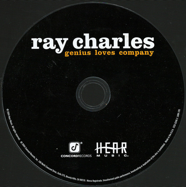 Ray Charles - Genius Loves Company [CD] | Concord Records (CCD-2248-2) - 3