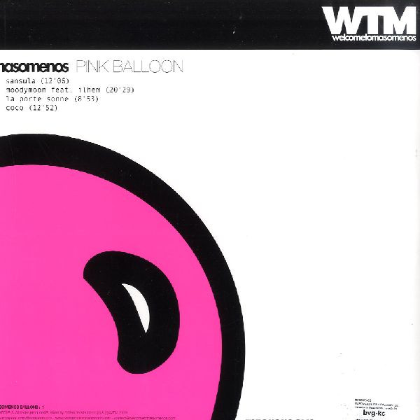 Masomenos - Pink Balloon | Welcome To Masomenos (WTM018-3) - 2