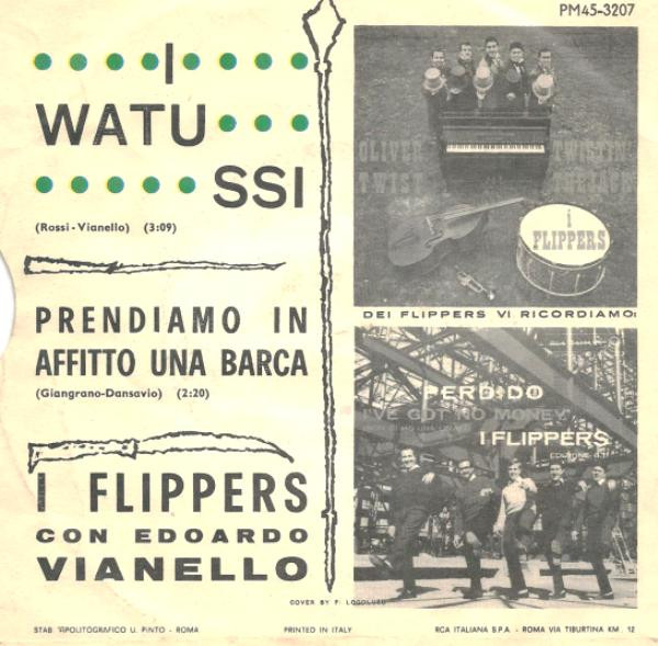 The Flippers Con Edoardo Vianello - I Watussi | RCA Italiana (PM45-3207) - 2