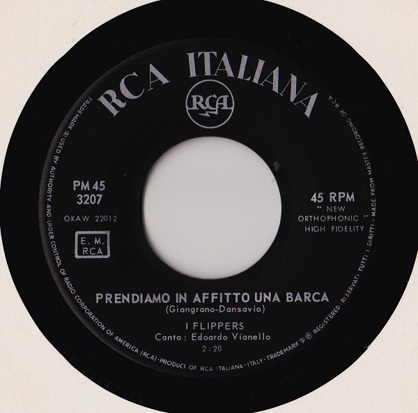 The Flippers Con Edoardo Vianello - I Watussi | RCA Italiana (PM45-3207) - 4