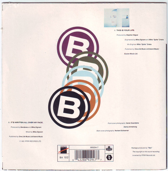 Banderas - This Is Your Life | London Records (869 294-7) - 2