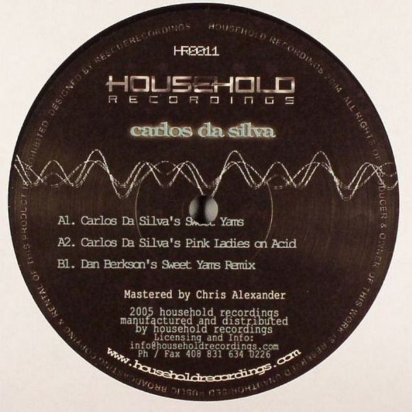 Carlos Da Silva - Sweet Yams | Household Recordings (HR 011) - main
